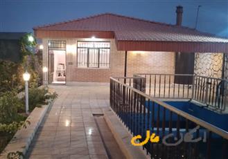 1200 متر باغ ویلا/ با امکانات فوق العاده/ سروستان