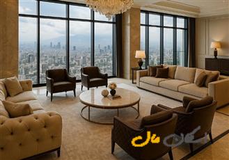 ۳۱۰ متری ۴ خوابه در ونک شیخ بهایی شمالی ویو ابدی