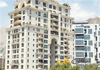 برج آلتون کورت 224 متری3 جهت ویو شمال جنوب مشرف باغ