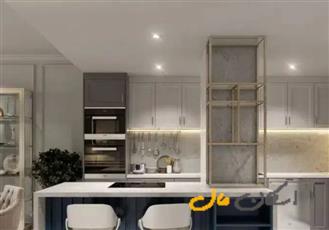 ۱۴۳ متر سه خواب خوش نقشه ویودار * کاج سعادت آباد